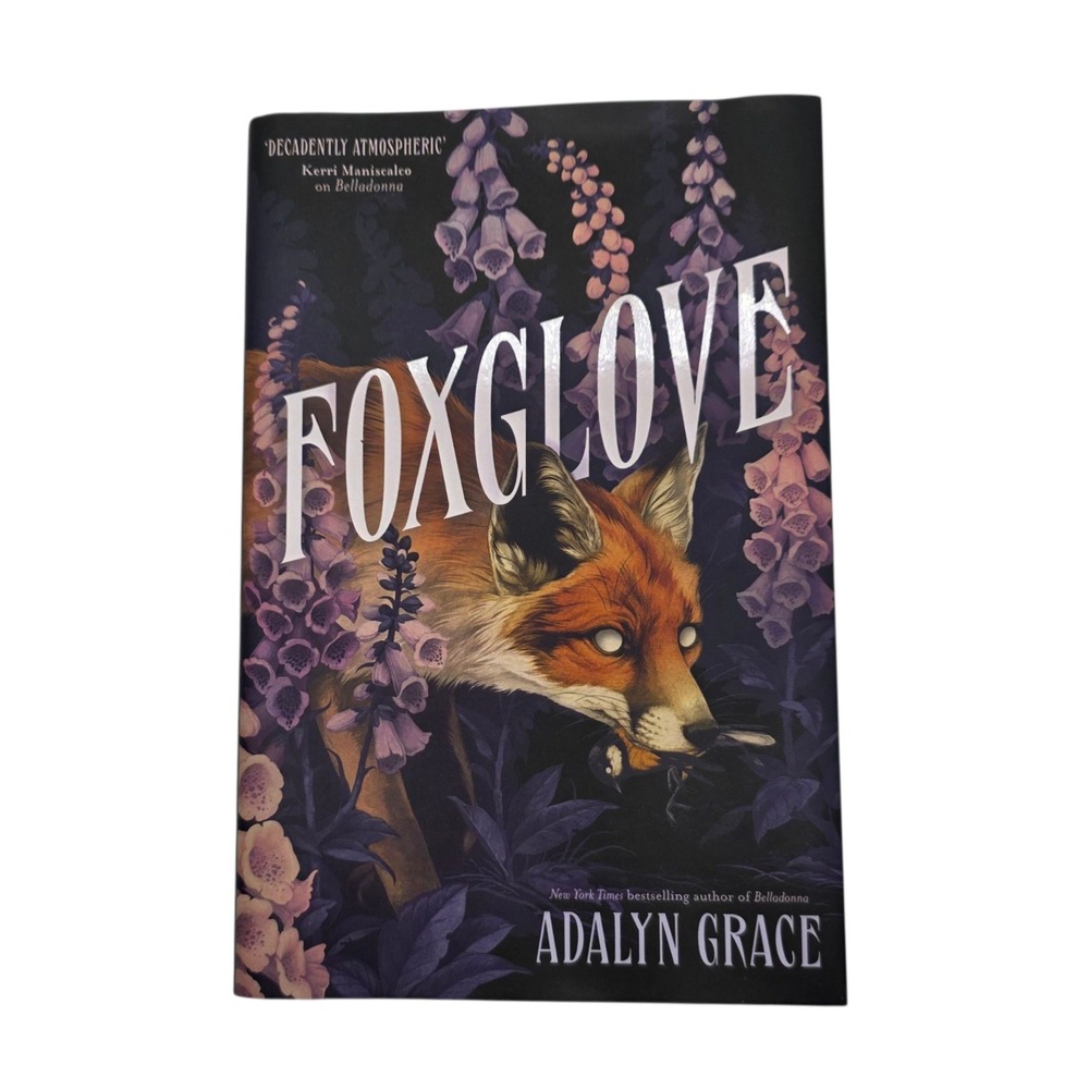 Foxglove FairyLoot Exclusive Signed Edition by Adalyn Grace Gothic Romance NEW